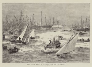 The Cowes Week, en generel udsigt over regattaen